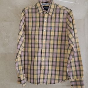 MEN'S ABERCROMBIE & FITCH PLAID BUTTON DOWN SHIRT